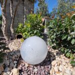 Glob din sticla decorativ de gradina D300 - imagine 6