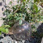 Glob din sticla decorativ de gradina D300 - imagine 3