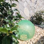 Glob din sticla decorativ de gradina D300 - imagine 2